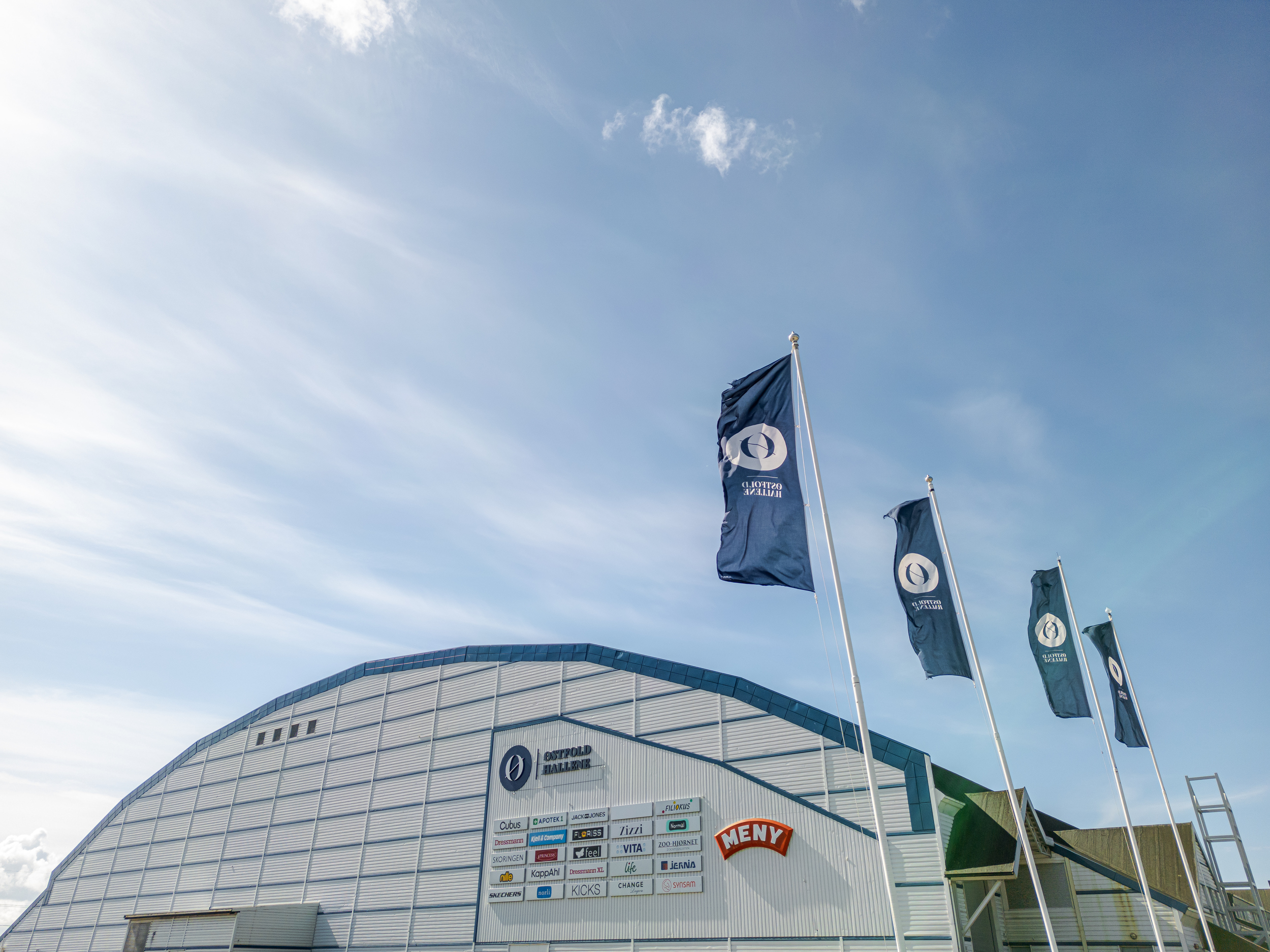 Bedriftsfotografering av Østfoldhallene i Fredrikstad