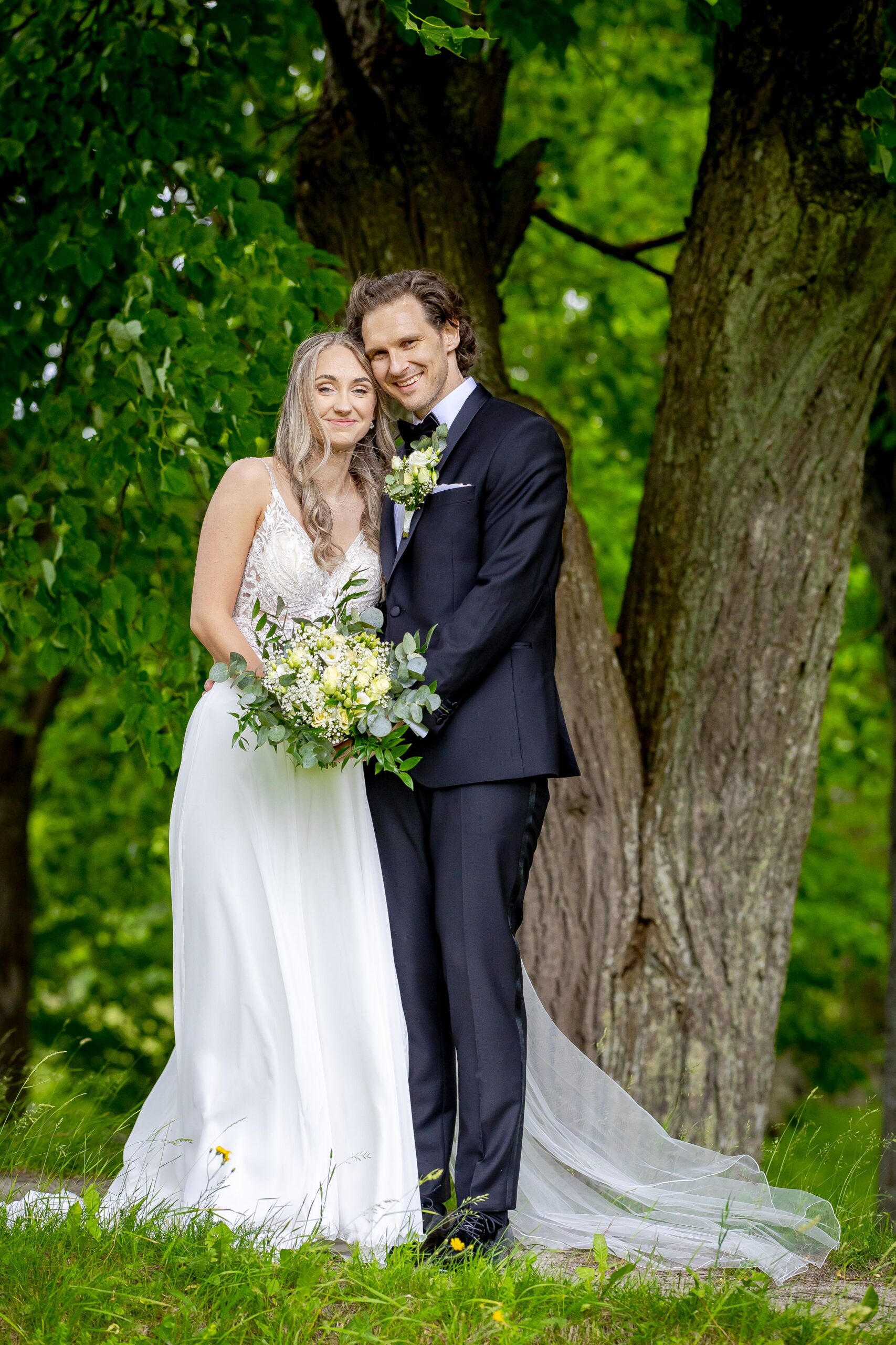 Bryllupsfotograf Østfold – romantisk øyeblikk