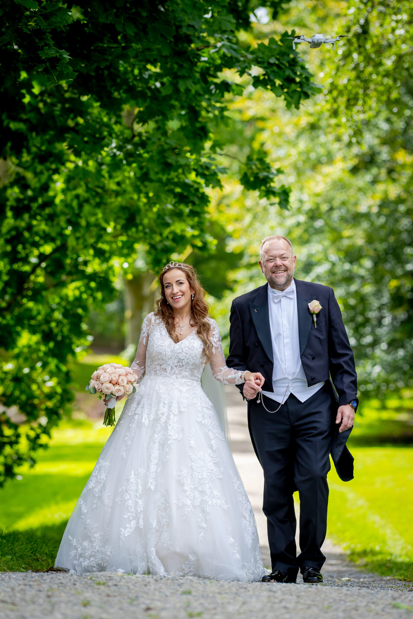 Bryllupsfotografering i Halden og Rød Herregård