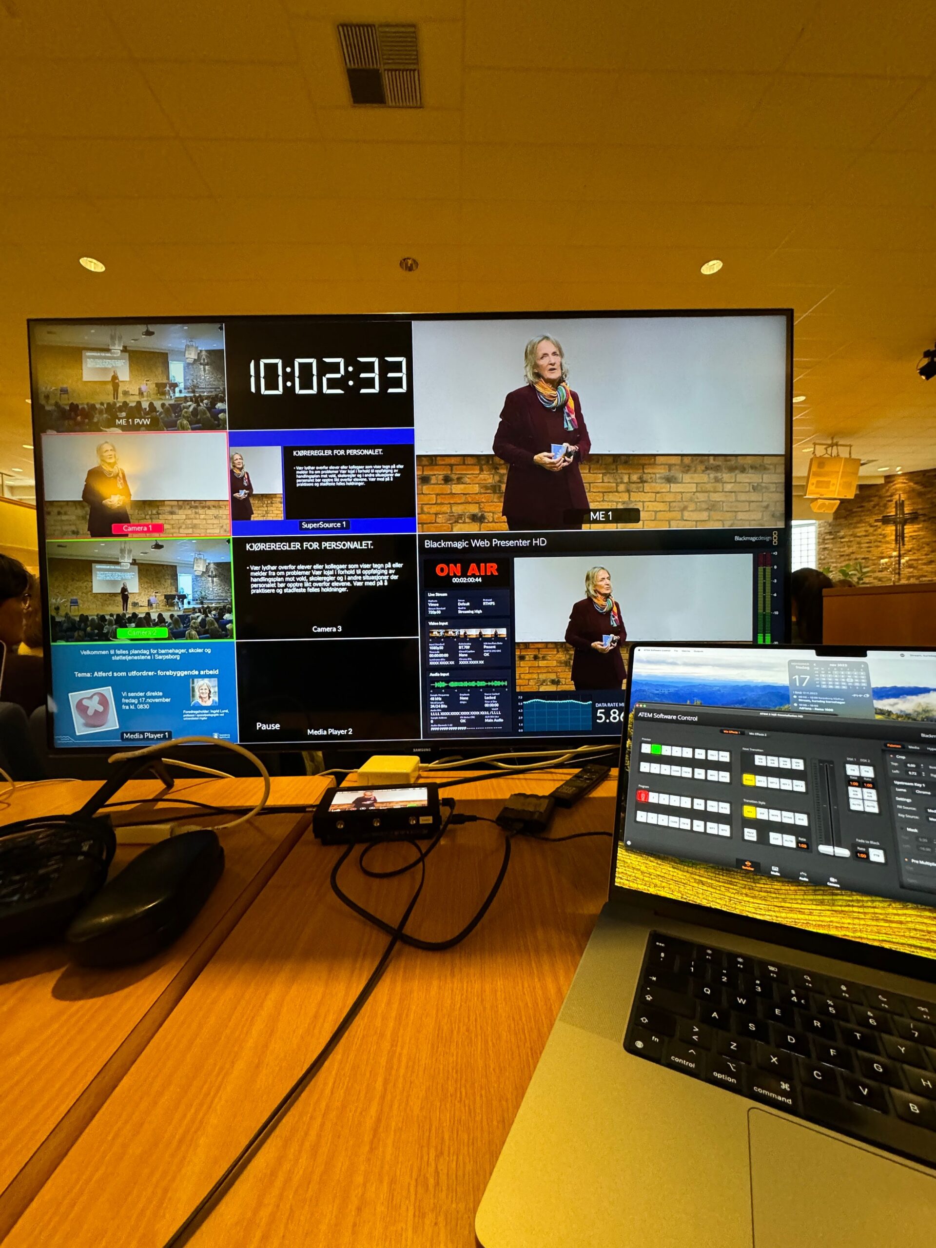 Streaming og videoproduksjon i Sarpsborg
