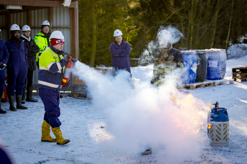 Bedriftsfoto med Batteriretur