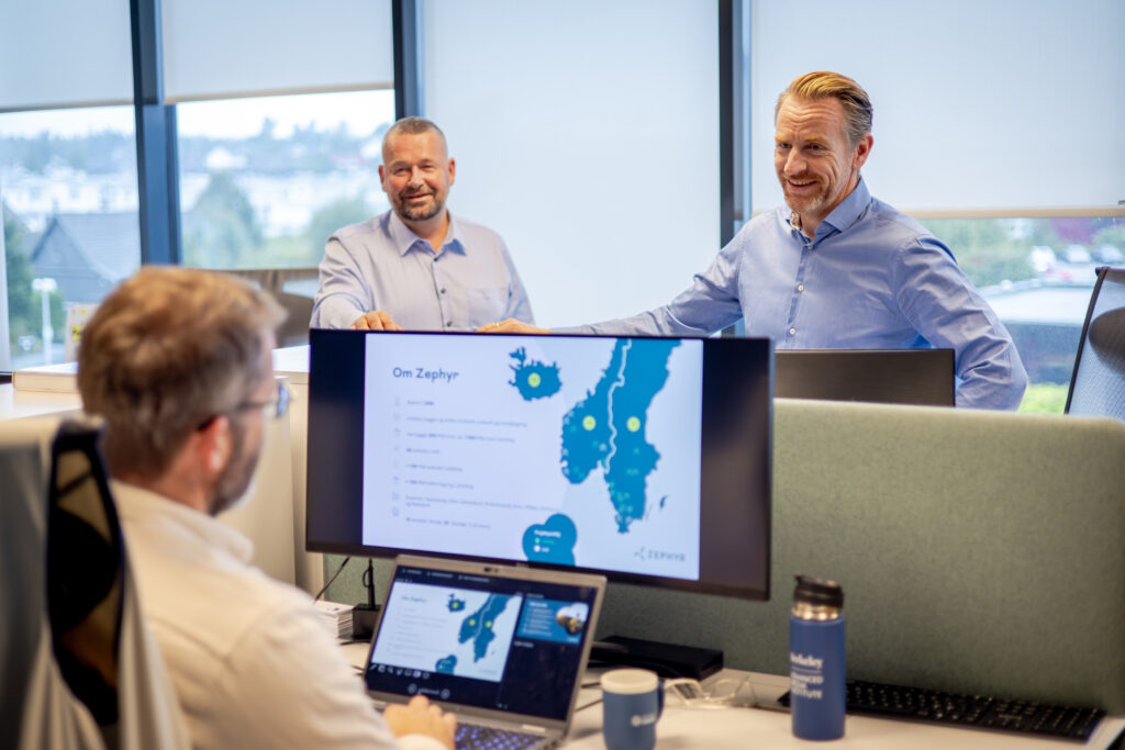 Fotografering hos Zephyr med Impuls Media