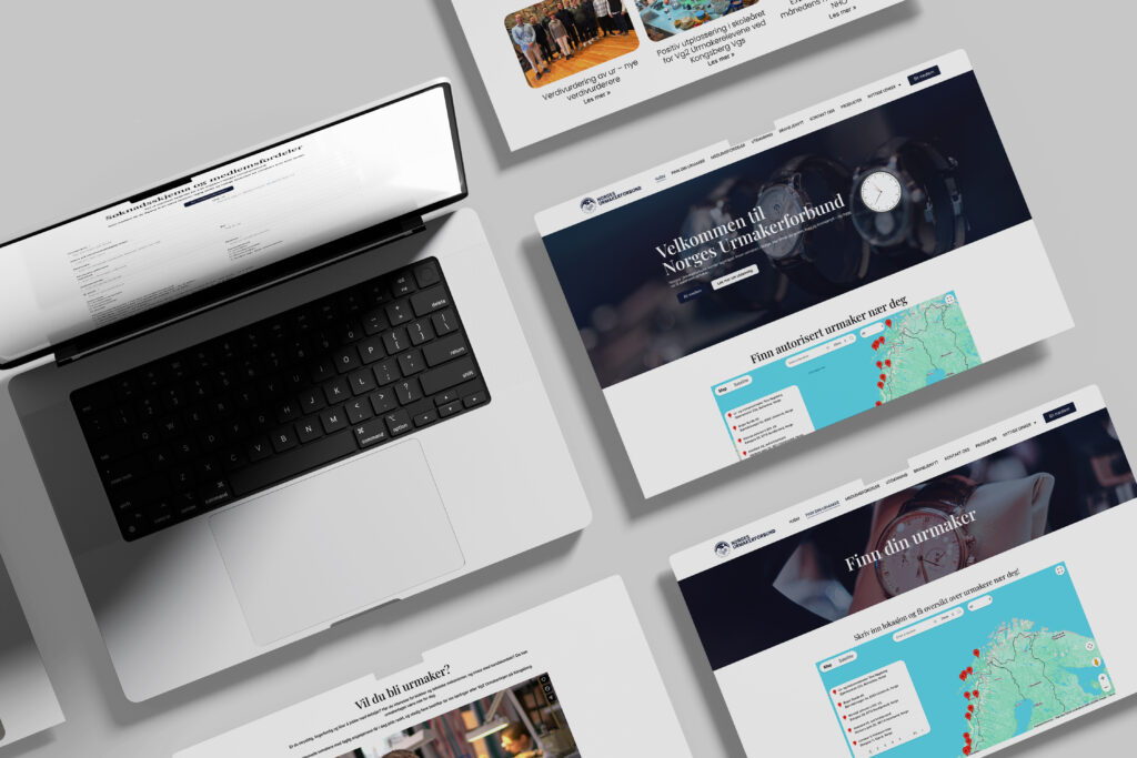 Norges Urmakerforbund nye nettsider