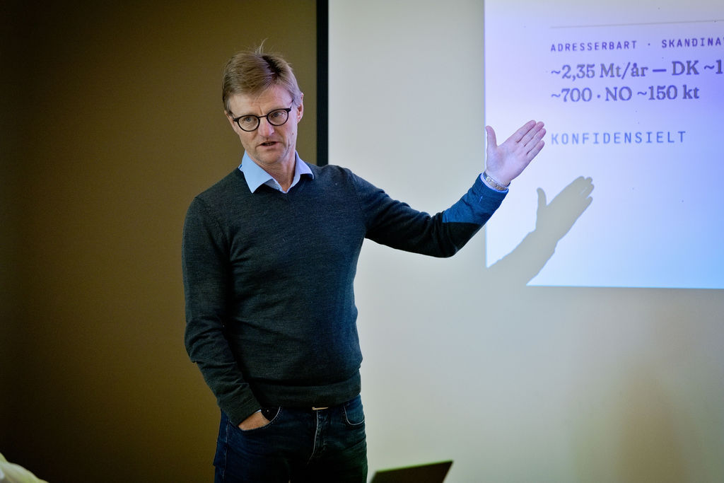 Presentasjon under Carbon Centric-samling på Rømskog