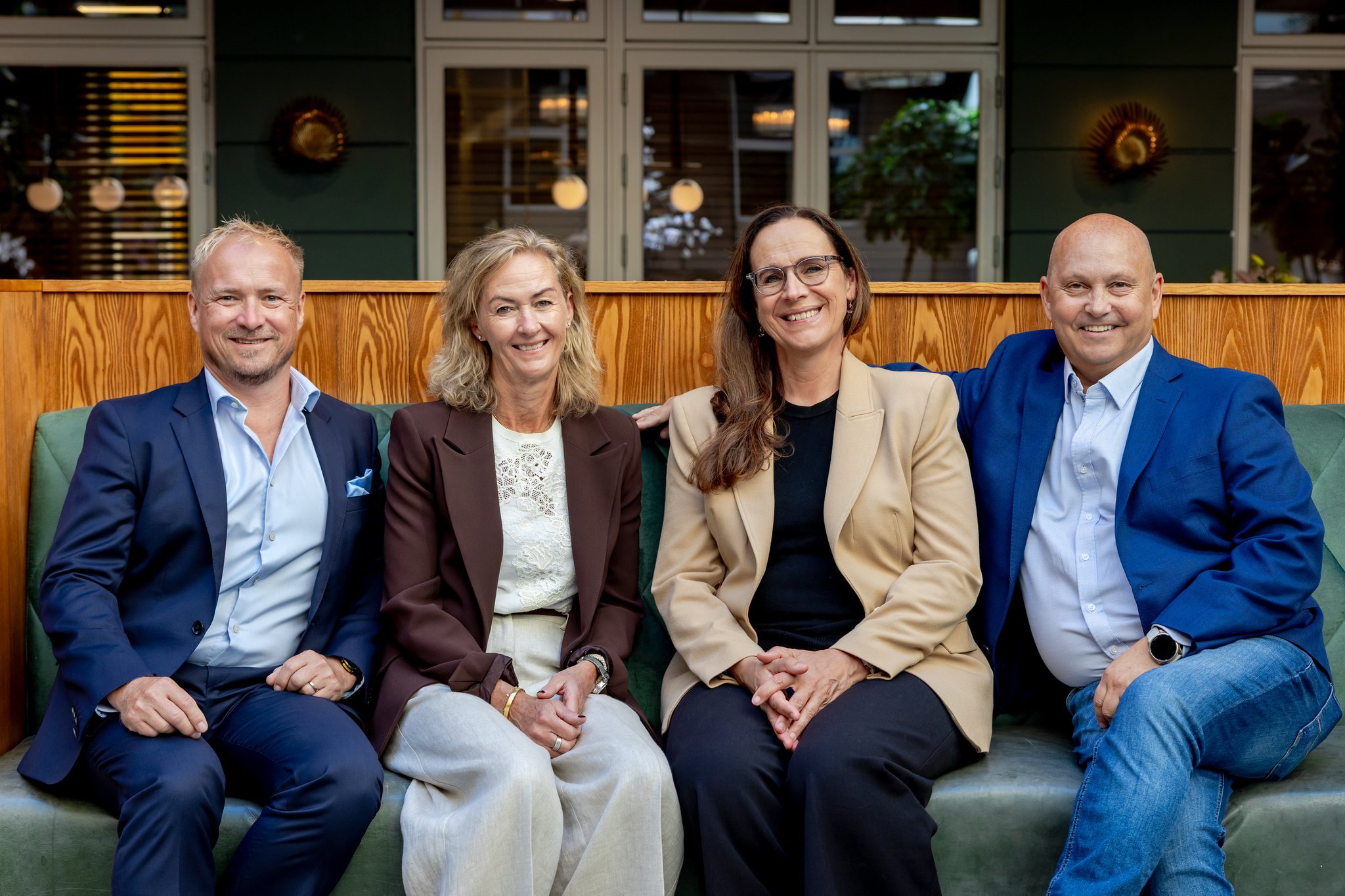 Gruppebilder av ansatte i Agile Gruppen