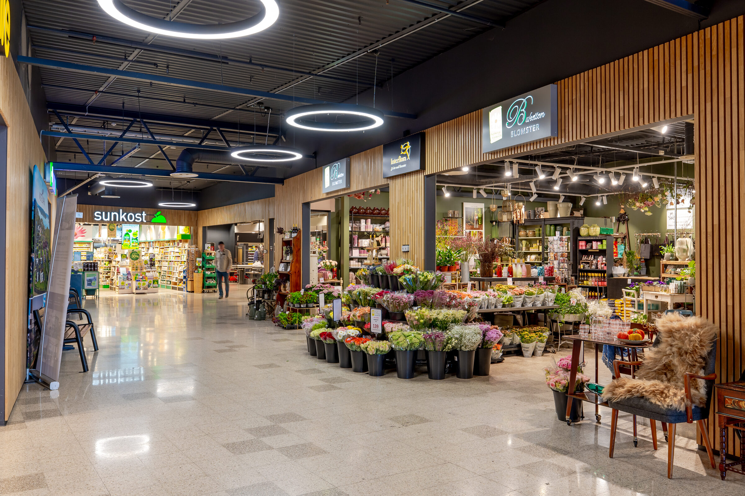 Interior næringsfoto av Holmestrandtoppen kjøpesenter